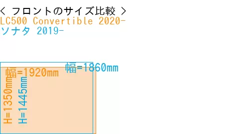 #LC500 Convertible 2020- + ソナタ 2019-